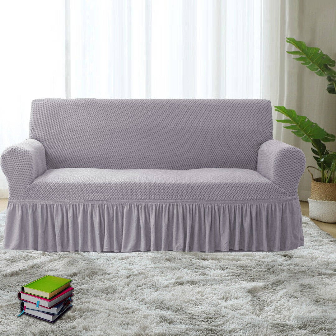 TURKISH STYLE FRILL SOFA COVER