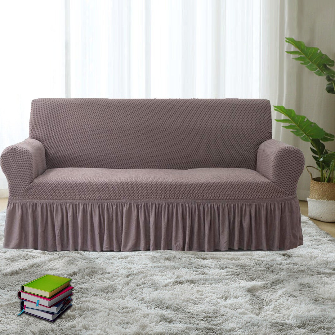 TURKISH STYLE FRILL SOFA COVER