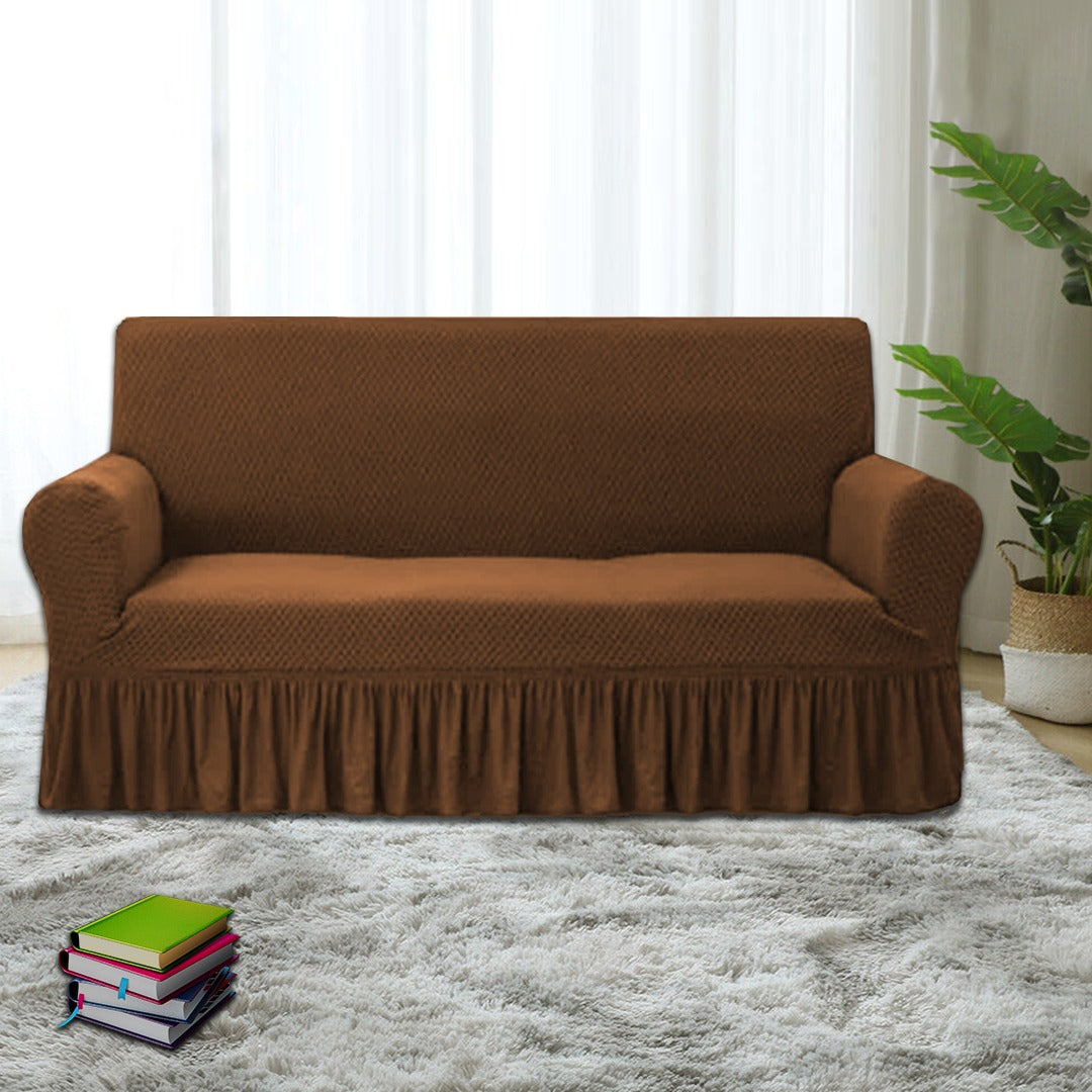 TURKISH STYLE FRILL SOFA COVER