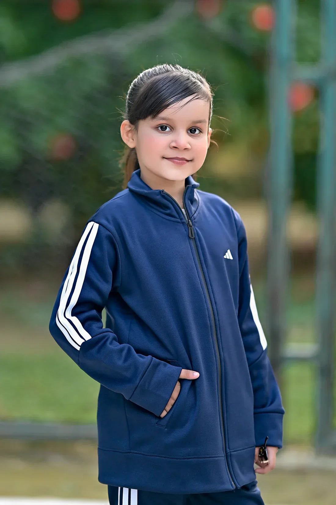 Kids Winter Track Suit ( Blue T Line )