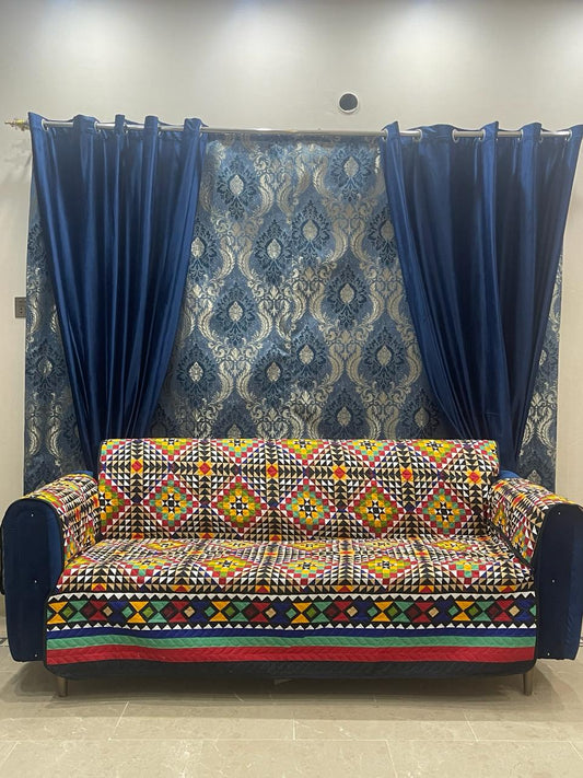 New Quilted Printed Sofa Protectors