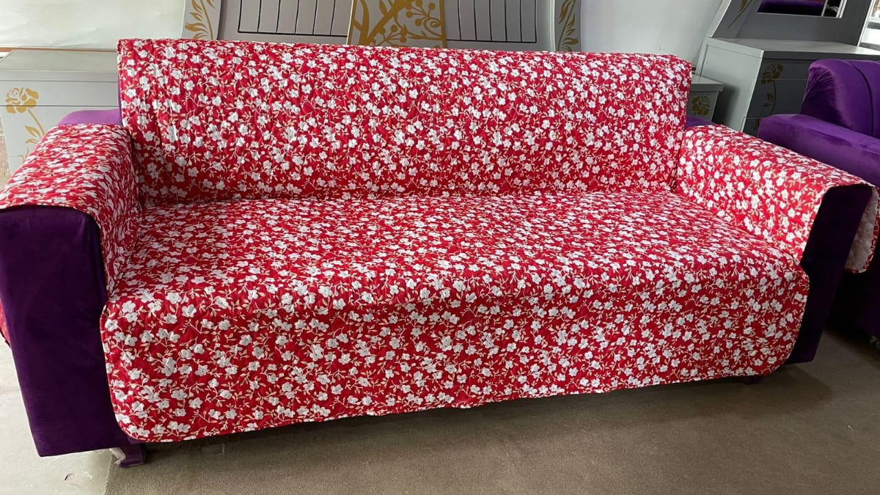 New Quilted Printed Sofa Protectors