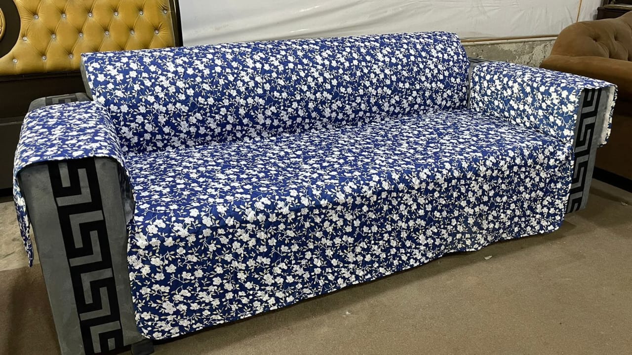 New Quilted Printed Sofa Protectors